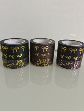 SIMPLY GILDED BOW ACCENT WASHI BUNDLE